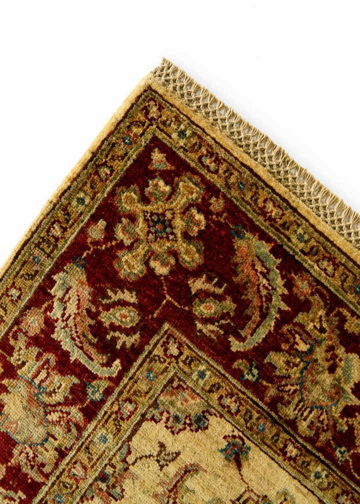 4' 2 x 6' 3 Hand Knotted Pershawar Ziegler Rug