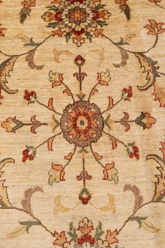 12' 1 x 17' 8 Hand Knotted Peshawar Ziegler Rug