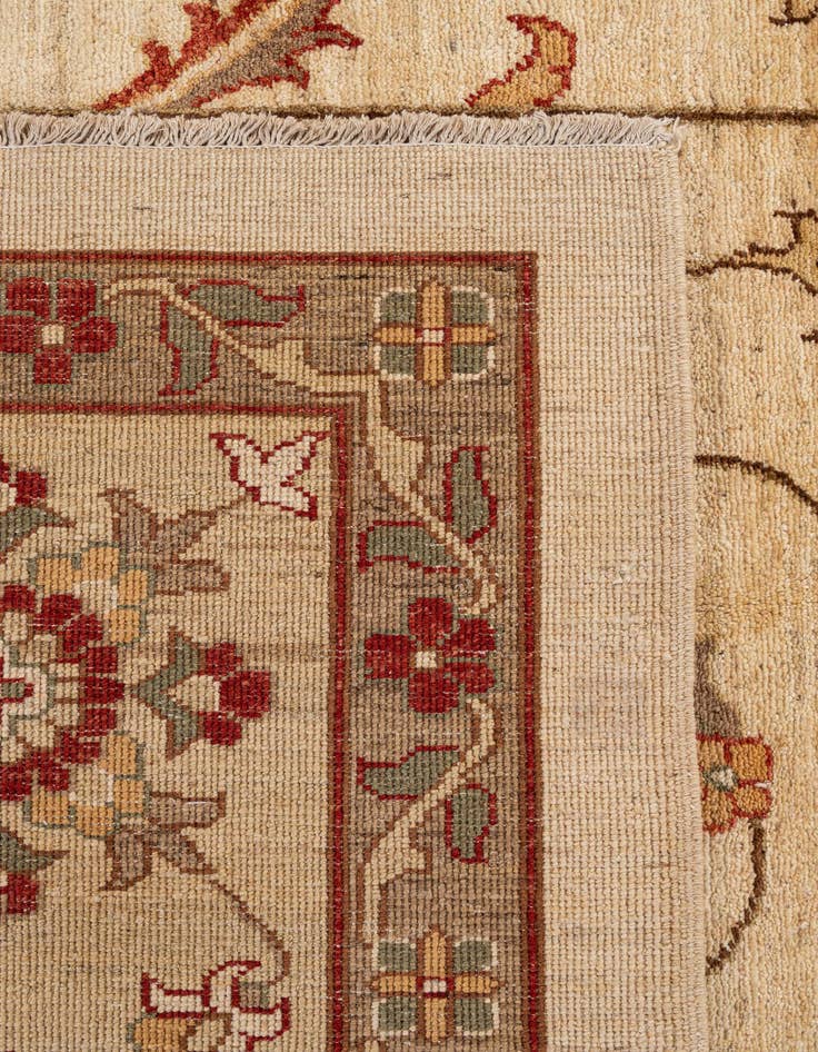 Detail image of 12' 1 x 17' 8  Hand Knotted Peshawar Ziegler Rug