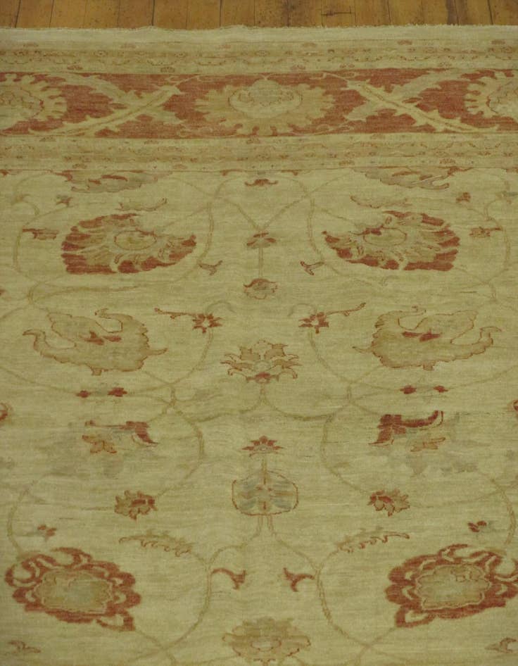 Detail image of 16' 4 x 23' 5  Hand Knotted Peshawar Ziegler Oriental Rug