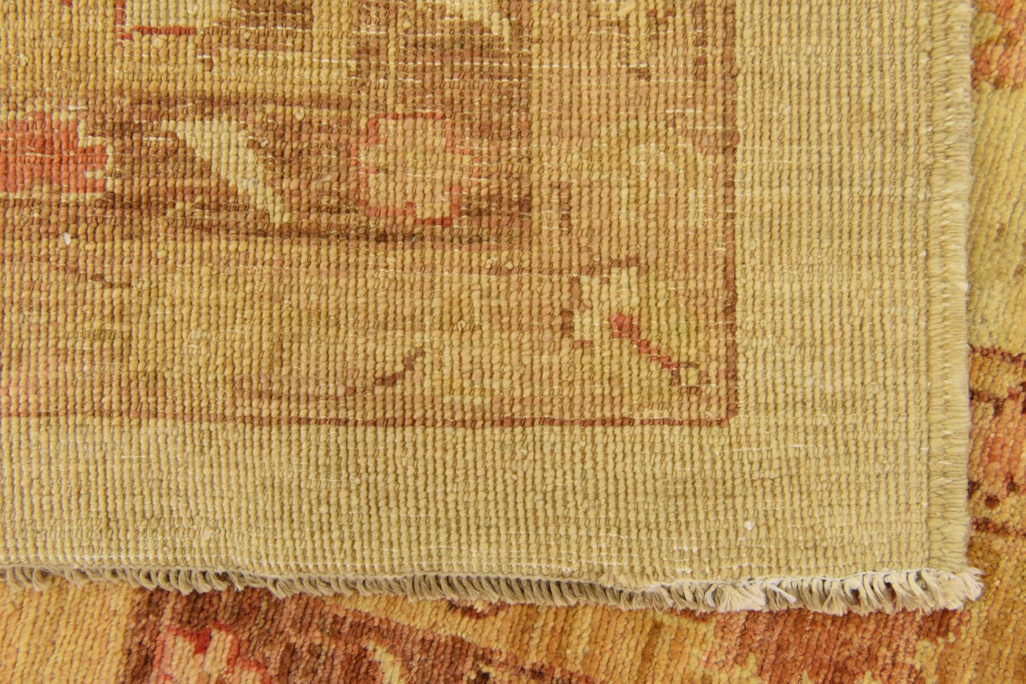 15' 1 x 23' 8 Hand Knotted Peshawar Ziegler Oriental Rug