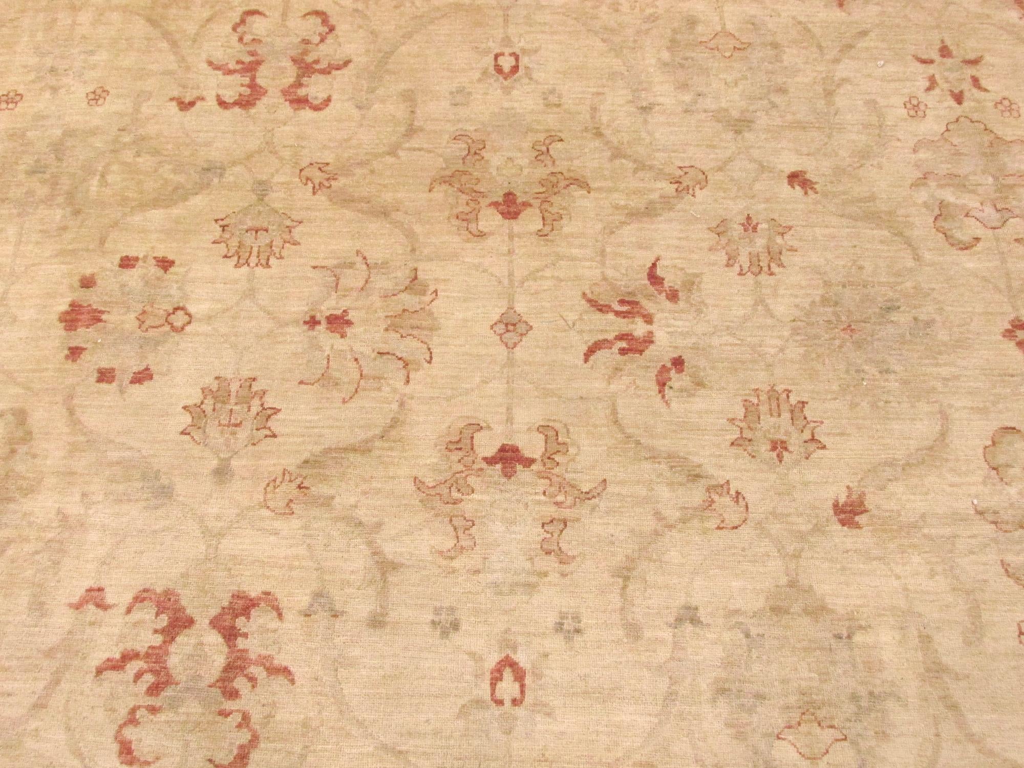 17' 11 x 28' 6 Hand Knotted Peshawar Ziegler Oriental Rug