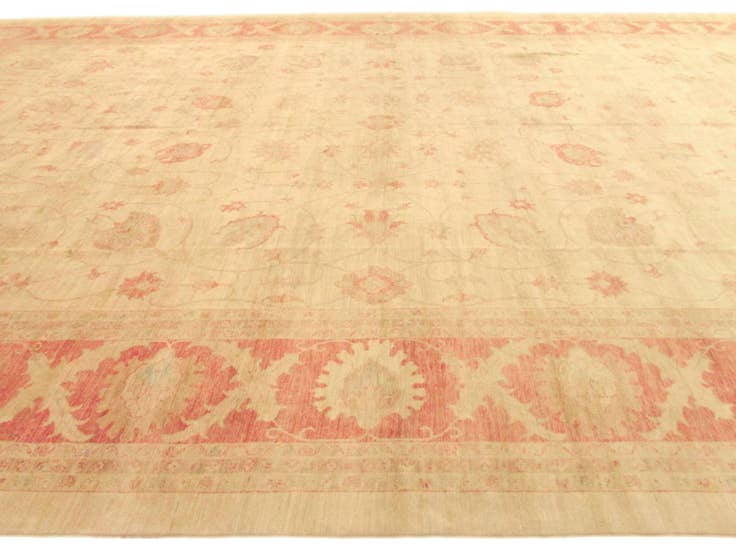Detail image of 15' 7 x 23' Hand Knotted Peshawar Ziegler Oriental Rug