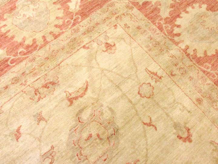 15' 7 x 23' Hand Knotted Peshawar Ziegler Oriental Rug