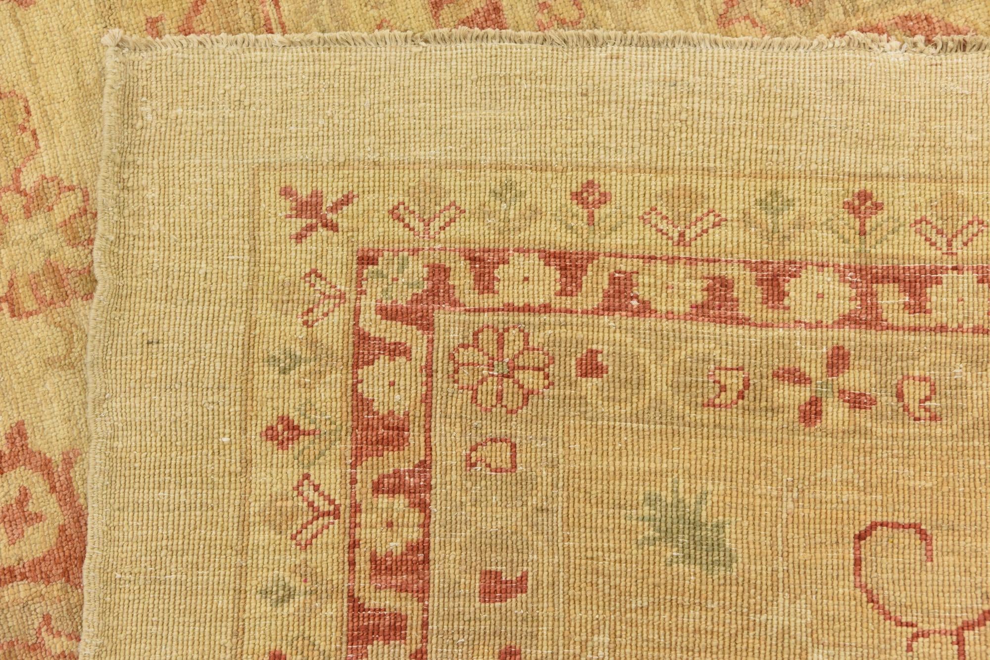 16' 3 x 22' 11 Hand Knotted Peshawar Ziegler Oriental Rug
