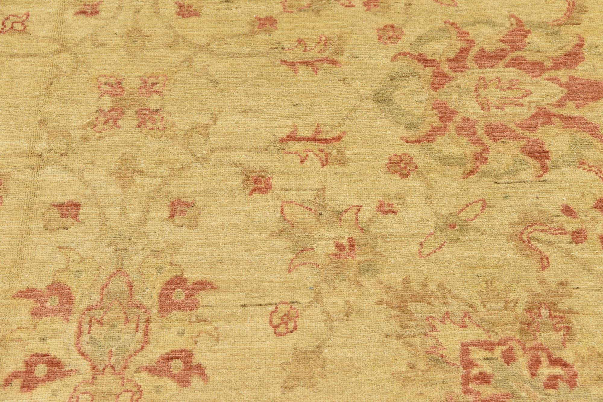 16' 3 x 22' 11 Hand Knotted Peshawar Ziegler Oriental Rug