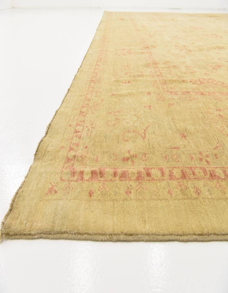 Detail image of 16' 3 x 22' 11  Hand Knotted Peshawar Ziegler Oriental Rug