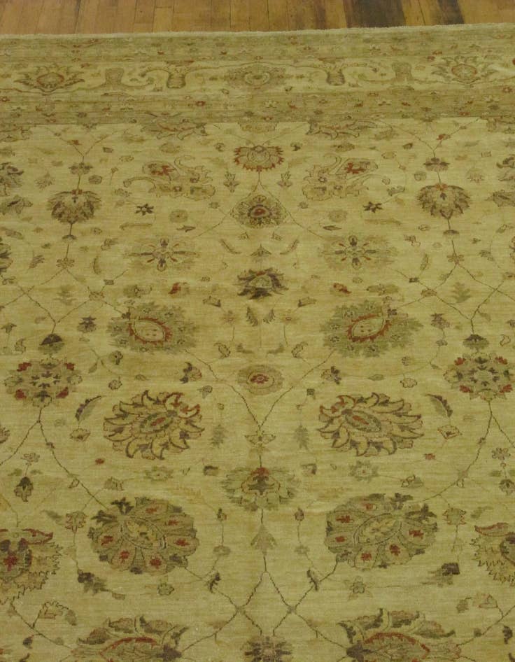 Detail image of 15' 3 x 23' 8  Hand Knotted Peshawar Ziegler Oriental Rug