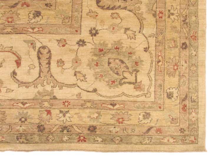 15' 3 x 23' 8 Hand Knotted Peshawar Ziegler Oriental Rug