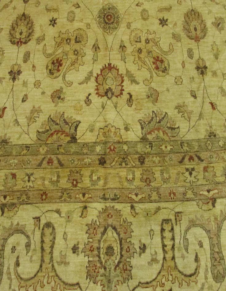 Detail image of 15' 3 x 23' 8  Hand Knotted Peshawar Ziegler Oriental Rug