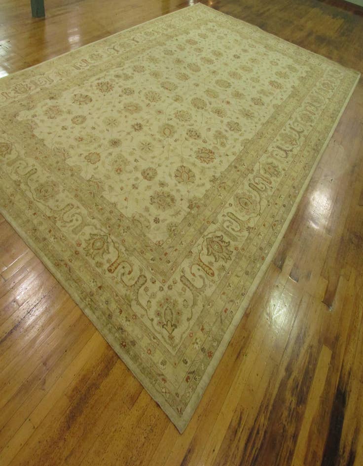 Detail image of 15' 3 x 23' 8  Hand Knotted Peshawar Ziegler Oriental Rug