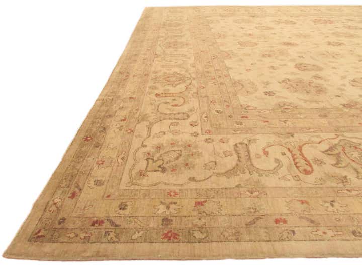 15' 3 x 23' 8 Hand Knotted Peshawar Ziegler Oriental Rug