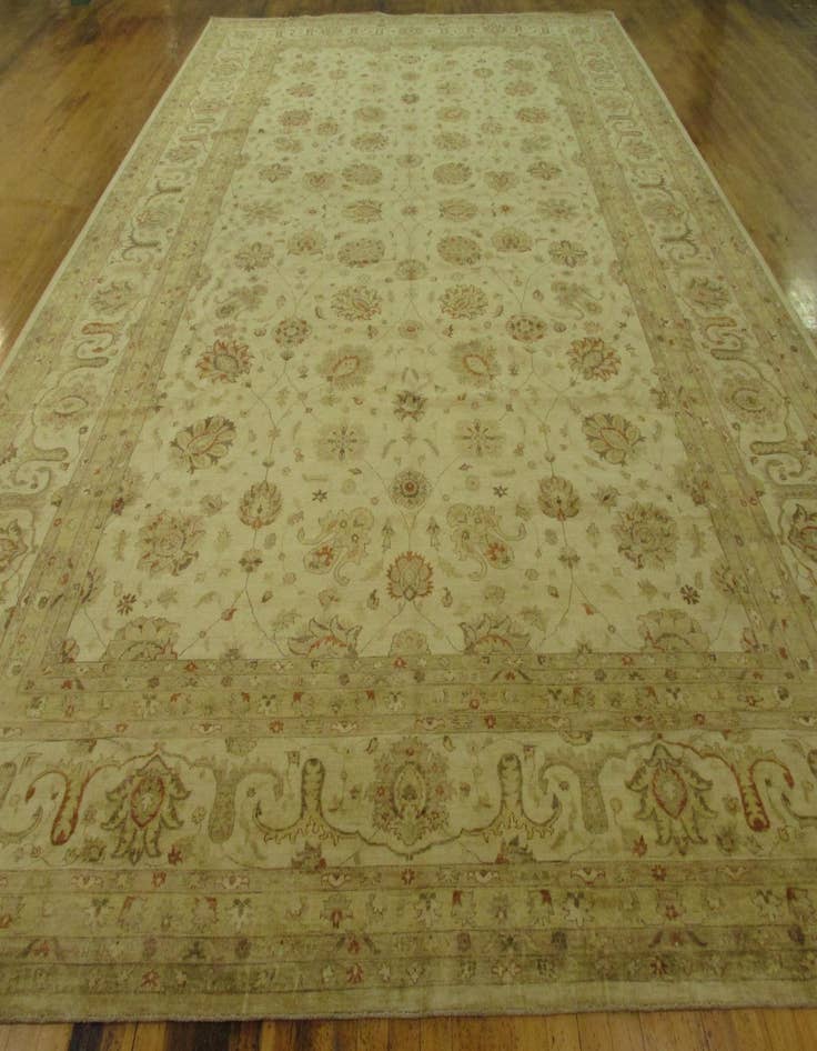 Detail image of 15' 3 x 23' 8  Hand Knotted Peshawar Ziegler Oriental Rug