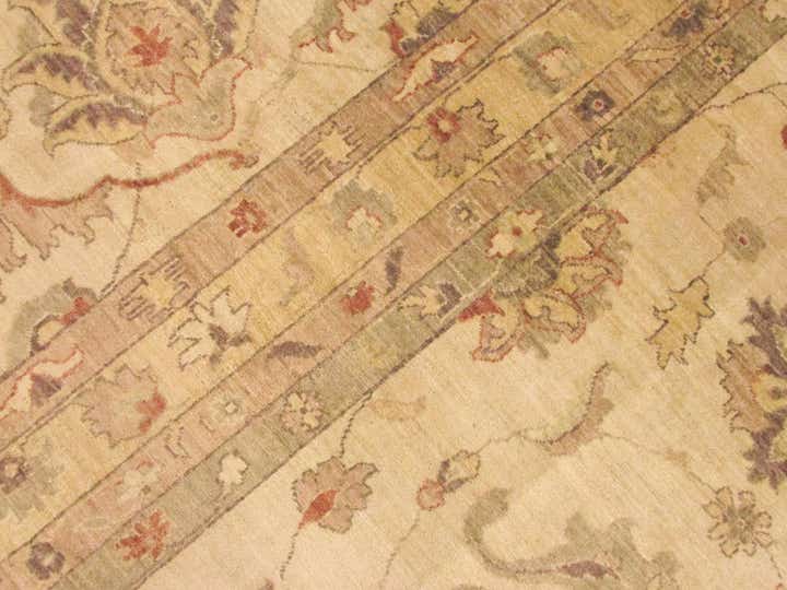 15' 3 x 23' 8 Hand Knotted Peshawar Ziegler Oriental Rug