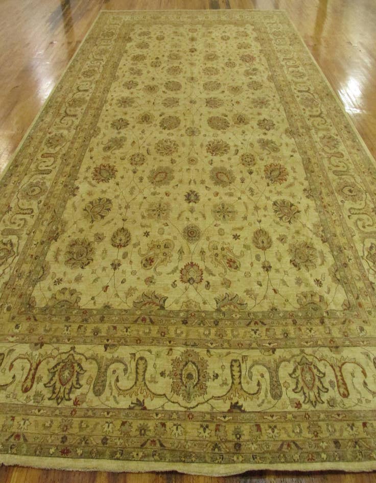 Detail image of 15' 3 x 23' 8  Hand Knotted Peshawar Ziegler Oriental Rug