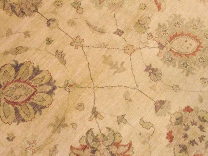 15' 3 x 23' 8 Hand Knotted Peshawar Ziegler Oriental Rug