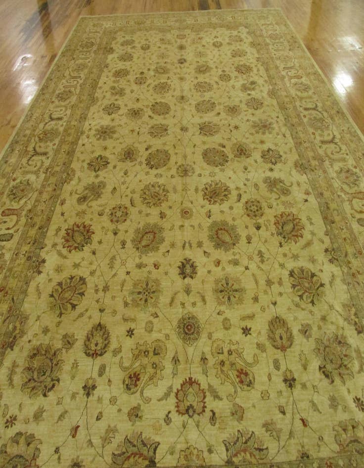 Detail image of 15' 3 x 23' 8  Hand Knotted Peshawar Ziegler Oriental Rug