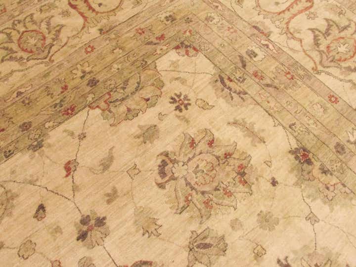 15' 3 x 23' 8 Hand Knotted Peshawar Ziegler Oriental Rug