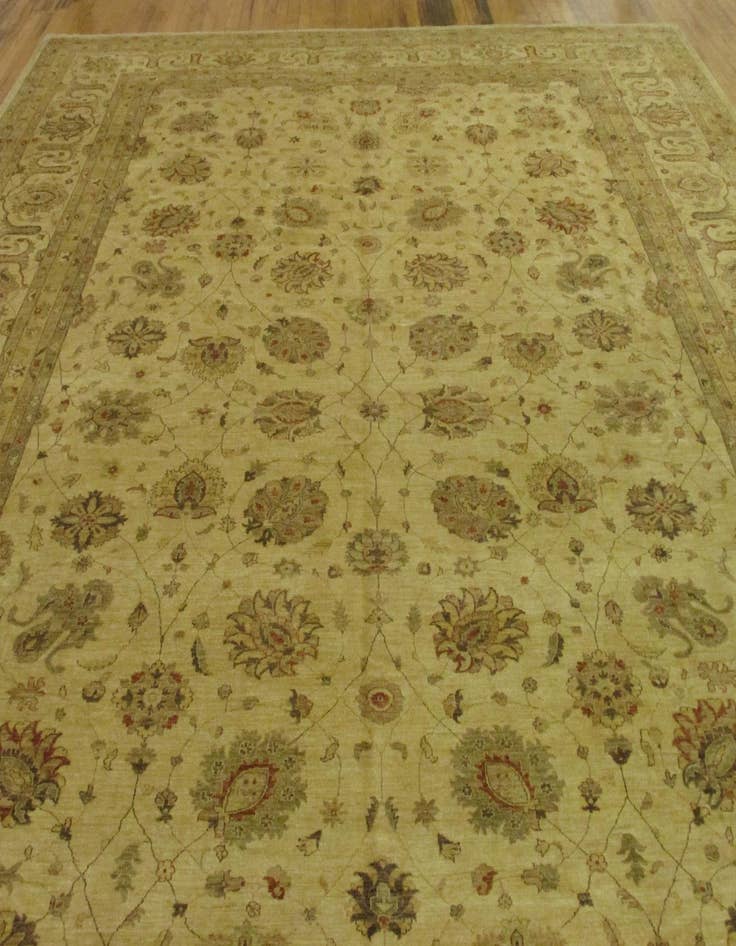 Detail image of 15' 3 x 23' 8  Hand Knotted Peshawar Ziegler Oriental Rug