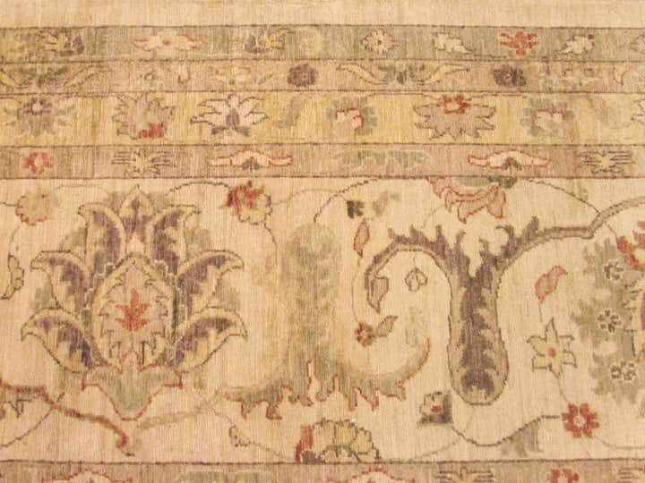 15' 3 x 23' 8 Hand Knotted Peshawar Ziegler Oriental Rug