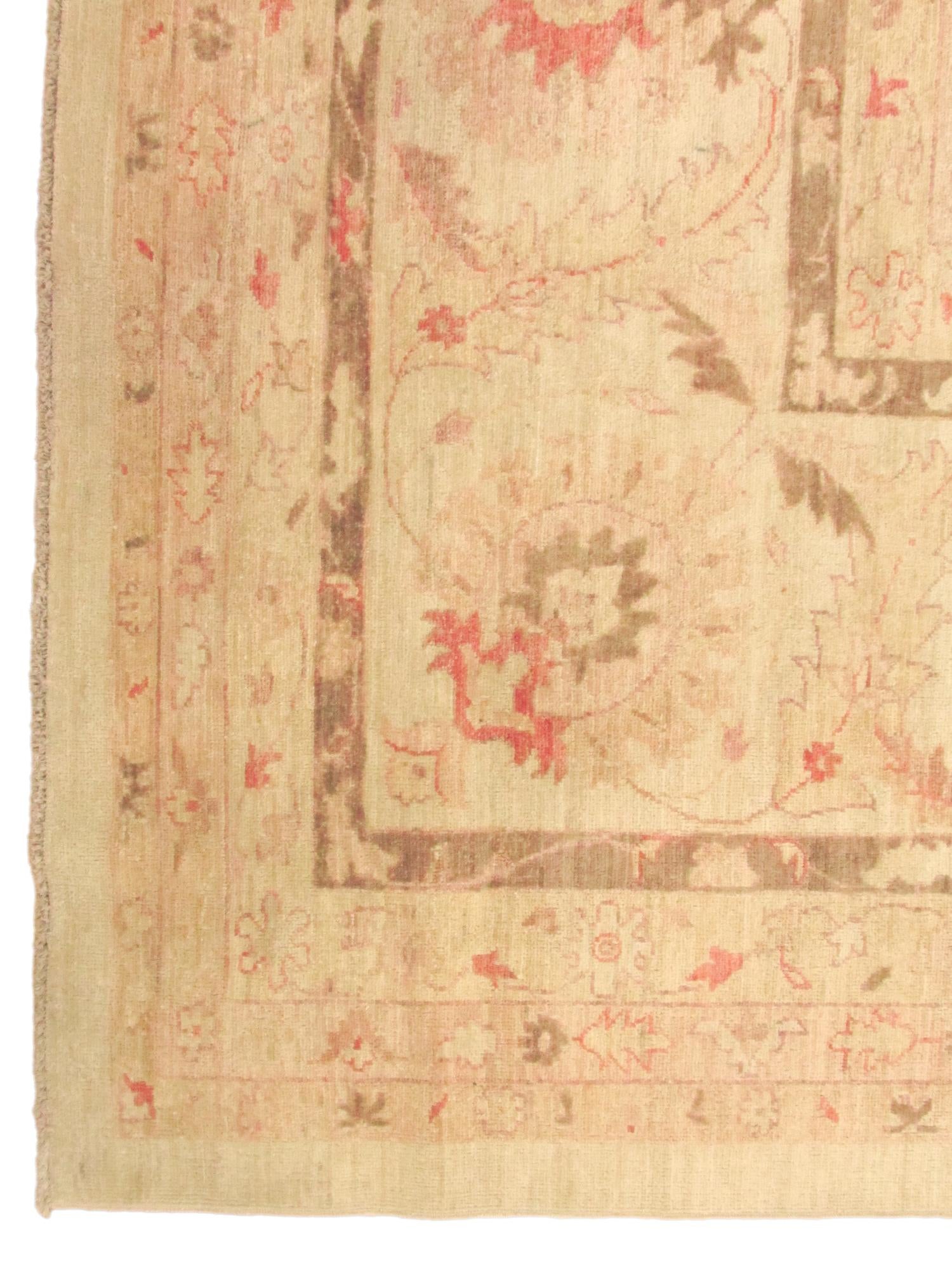 15' x 23' 4 Hand Knotted Peshawar Ziegler Oriental Rug