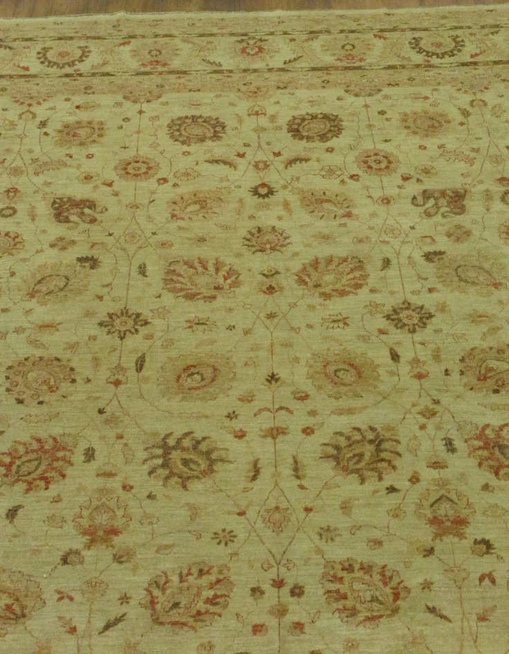 Detail image of 15' x 23' 4  Hand Knotted Peshawar Ziegler Oriental Rug