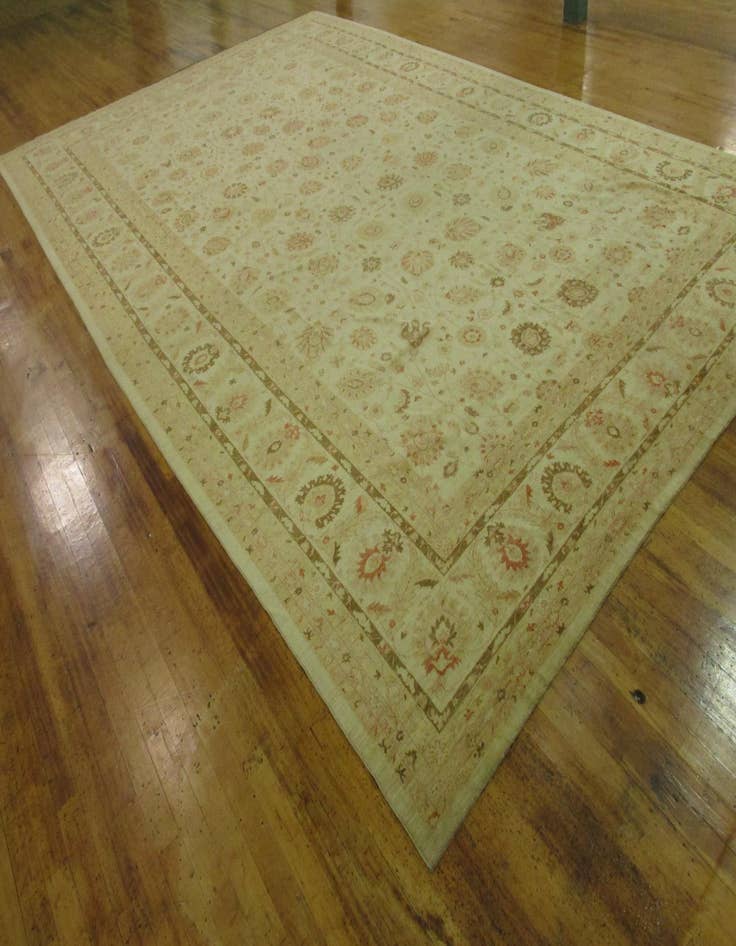 Detail image of 15' x 23' 4  Hand Knotted Peshawar Ziegler Oriental Rug