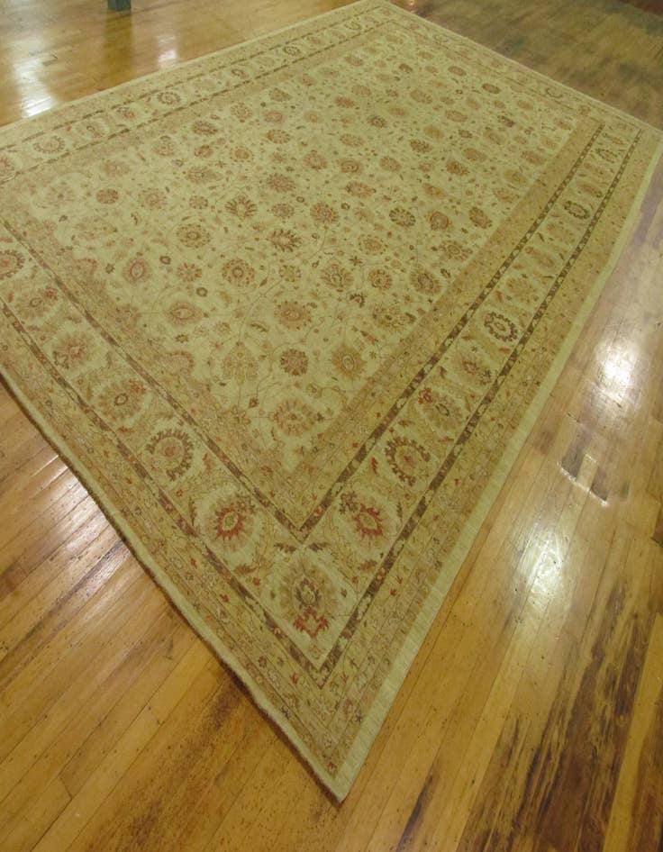 Detail image of 15' x 23' 4  Hand Knotted Peshawar Ziegler Oriental Rug