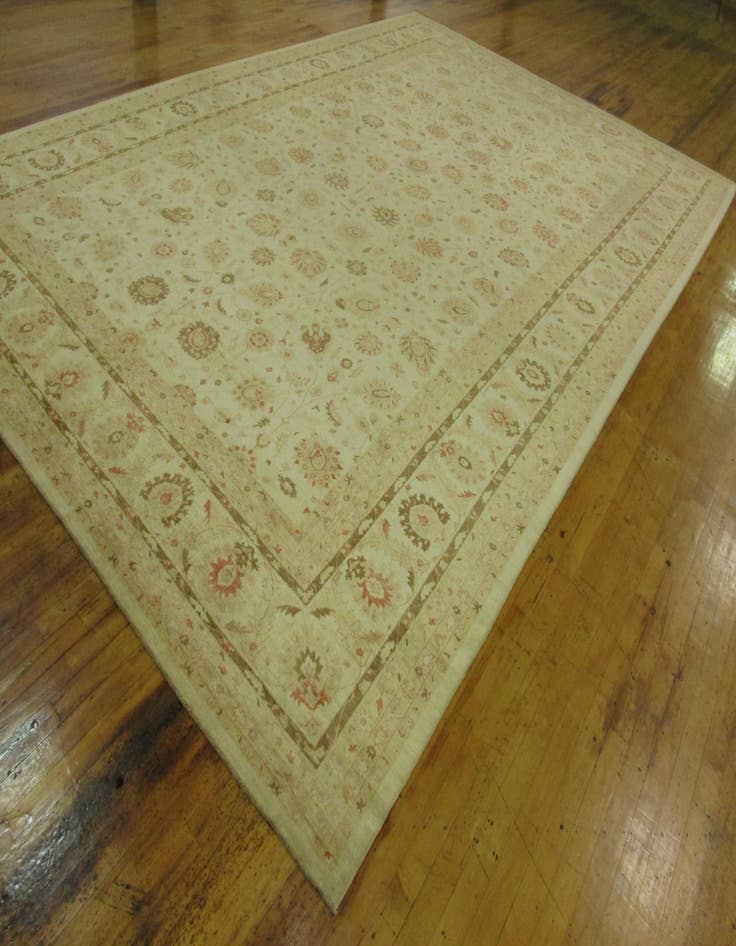 Detail image of 15' x 23' 4  Hand Knotted Peshawar Ziegler Oriental Rug