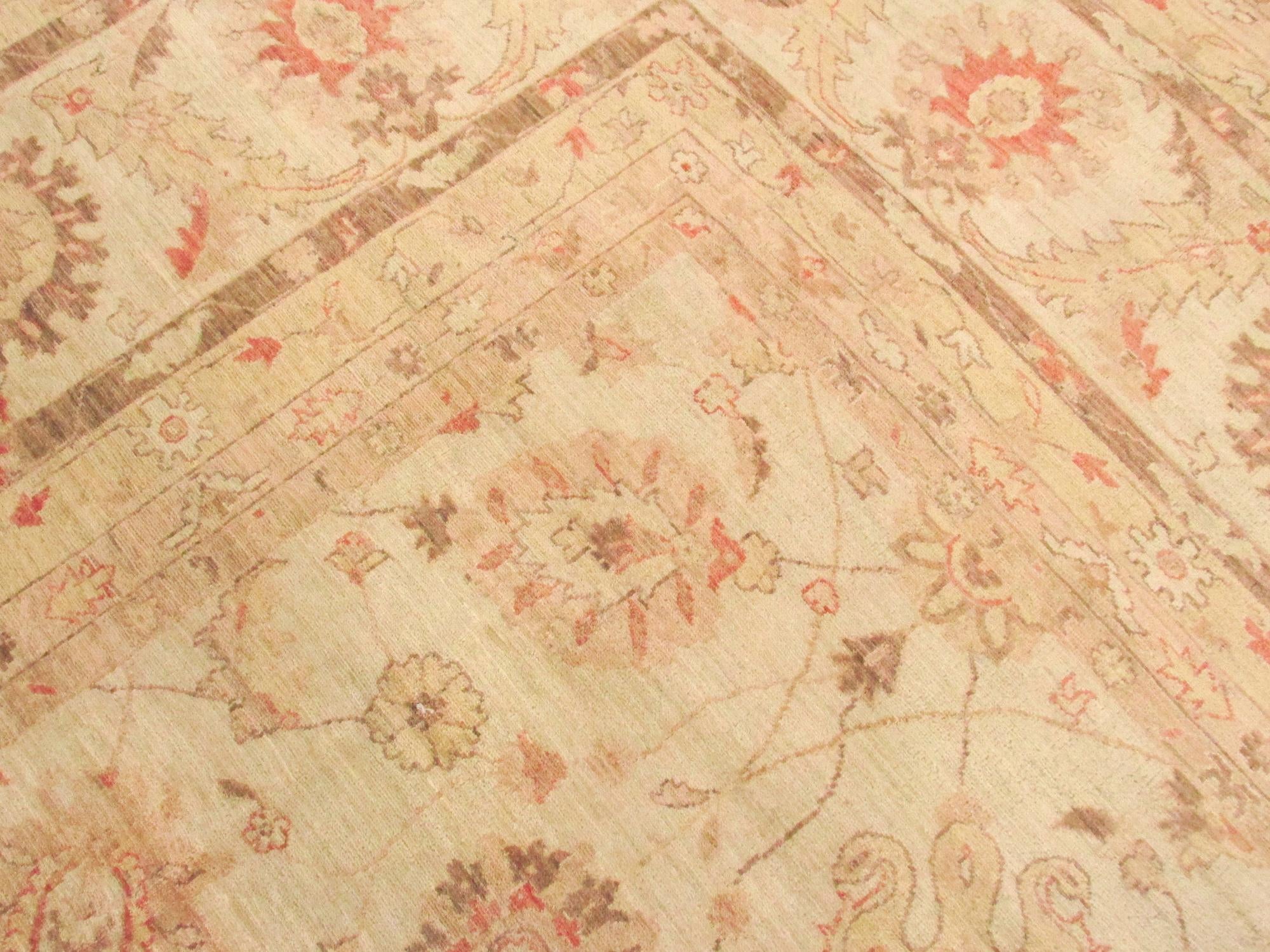 15' x 23' 4 Hand Knotted Peshawar Ziegler Oriental Rug