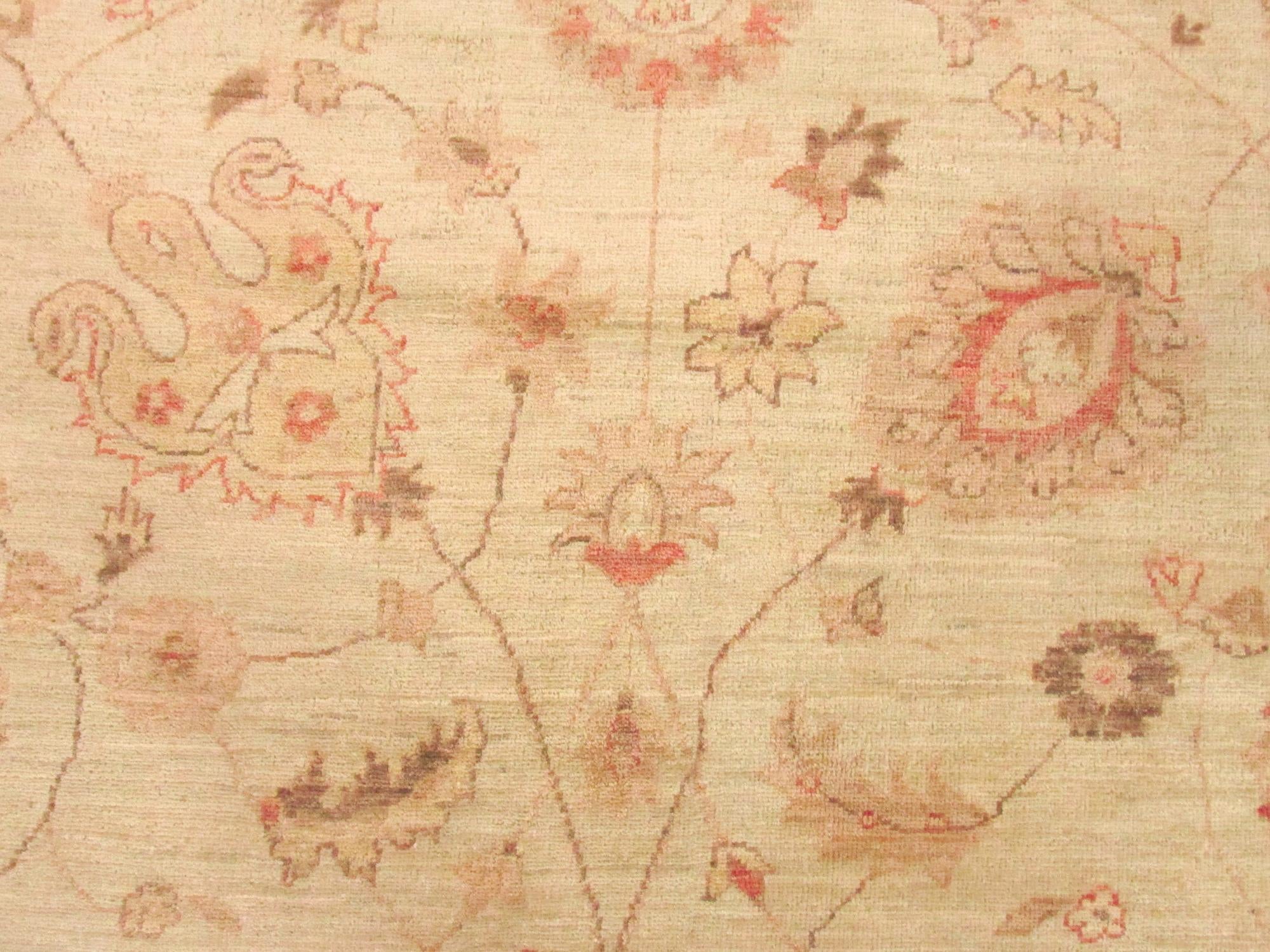 15' x 23' 4 Hand Knotted Peshawar Ziegler Oriental Rug
