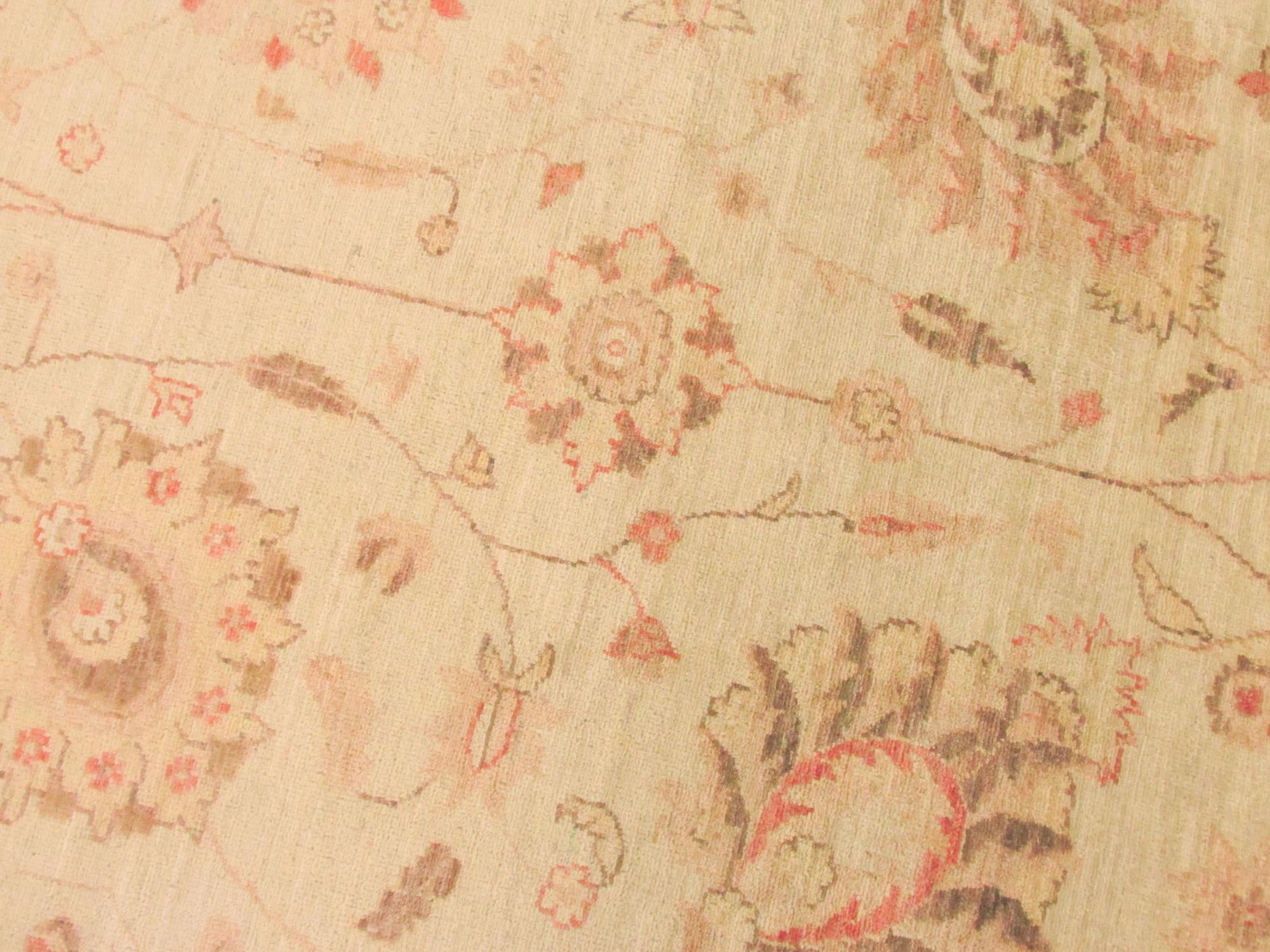 15' x 23' 4 Hand Knotted Peshawar Ziegler Oriental Rug