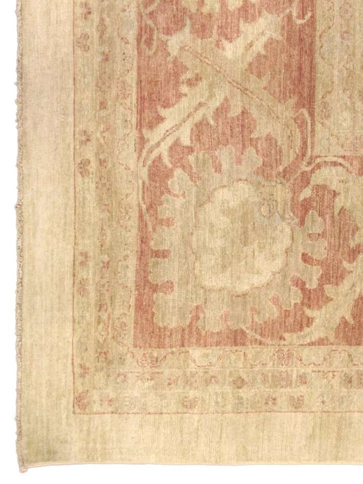 15' 7 x 22' 8 Hand Knotted Peshawar Ziegler Oriental Rug