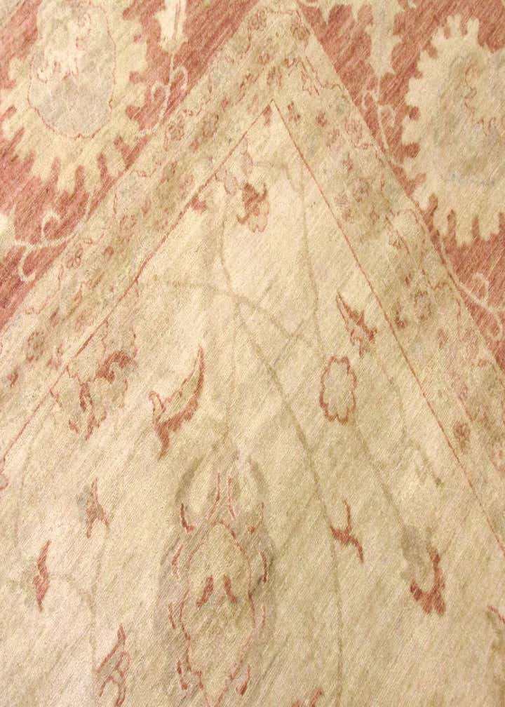 15' 7 x 22' 8 Hand Knotted Peshawar Ziegler Oriental Rug