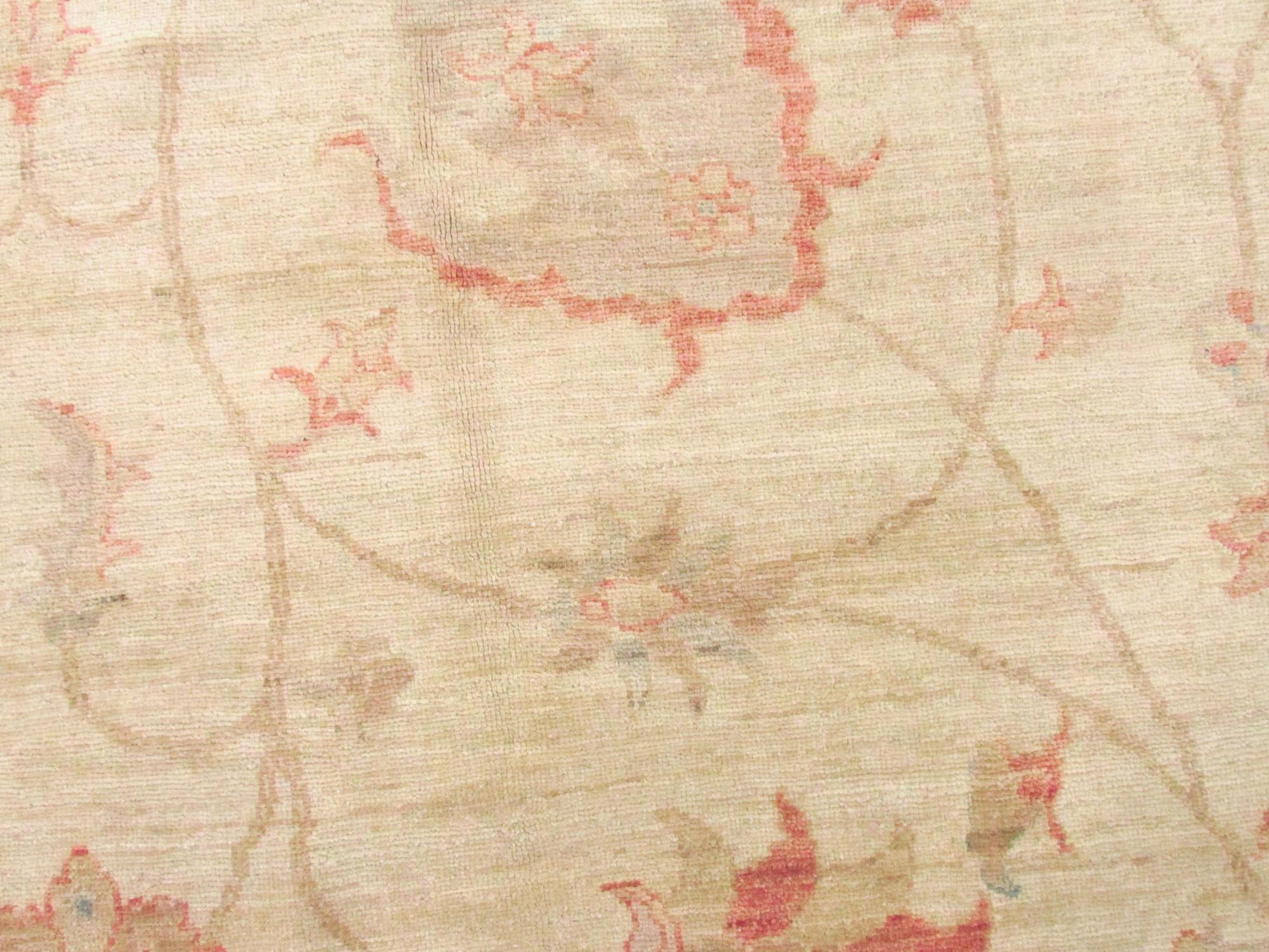 16' 6 x 22' 8 Hand Knotted Peshawar Ziegler Oriental Rug