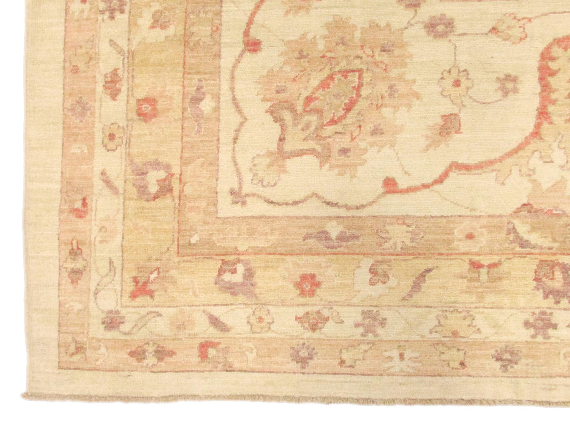 16' 11 x 25' 6 Hand Knotted Peshawar Ziegler Oriental Rug