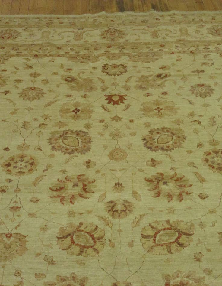 Detail image of 16' 11 x 25' 6  Hand Knotted Peshawar Ziegler Oriental Rug