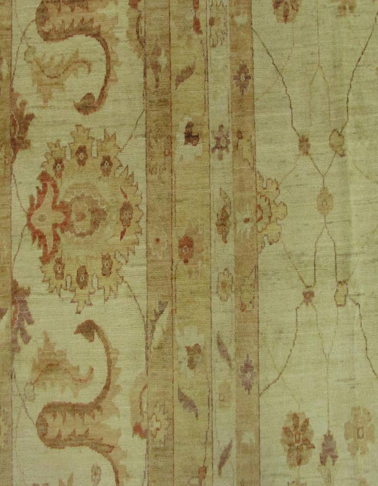 Detail image of 16' 11 x 25' 6  Hand Knotted Peshawar Ziegler Oriental Rug
