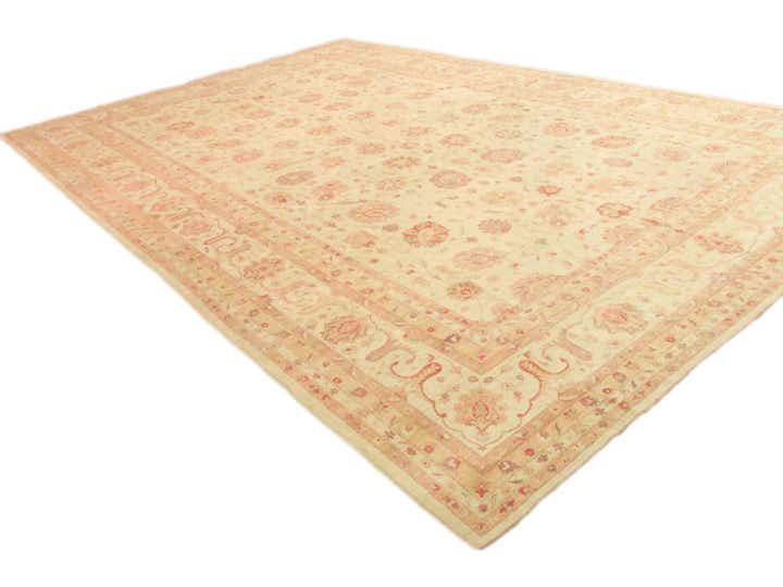 16' 11 x 25' 6 Hand Knotted Peshawar Ziegler Oriental Rug