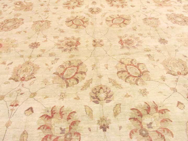 16' 11 x 25' 6 Hand Knotted Peshawar Ziegler Oriental Rug