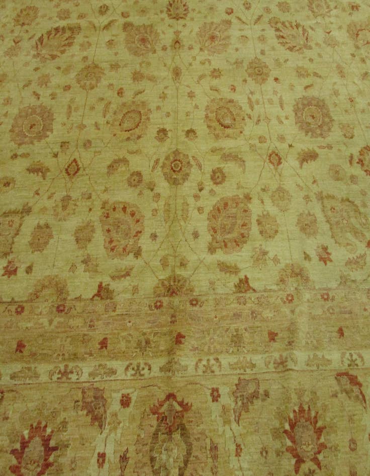 Detail image of 17' x 25' 2  Hand Knotted Peshawar Ziegler Oriental Rug