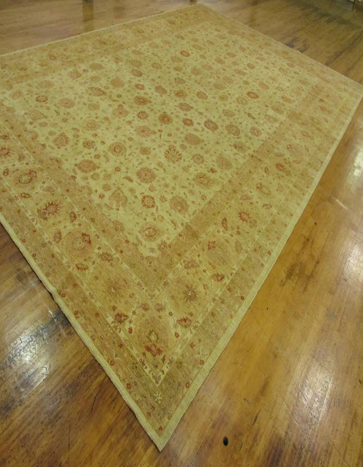 Detail image of 17' x 25' 2  Hand Knotted Peshawar Ziegler Oriental Rug