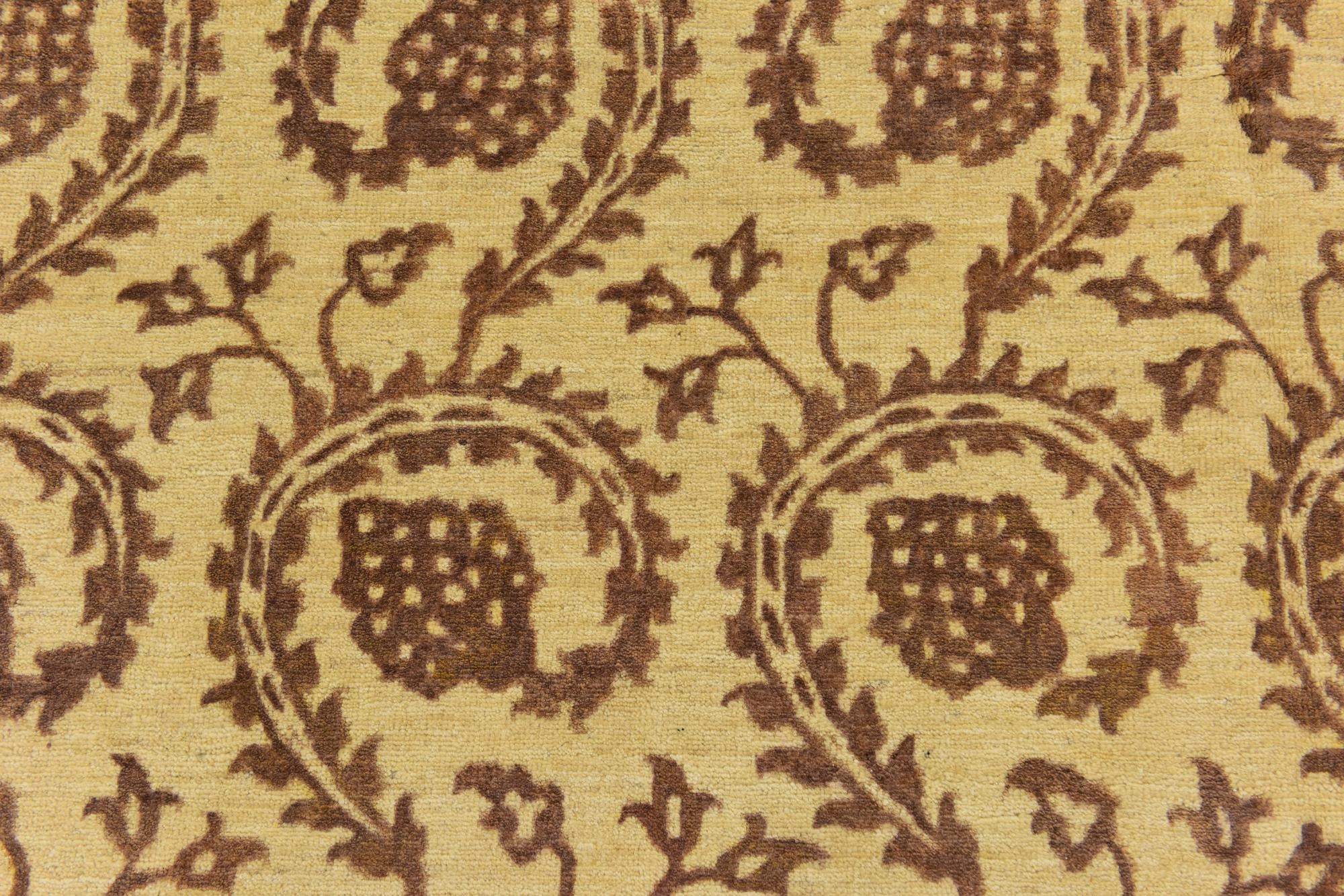 8' x 11' 2 Hand Knotted Peshawar Ziegler Rug