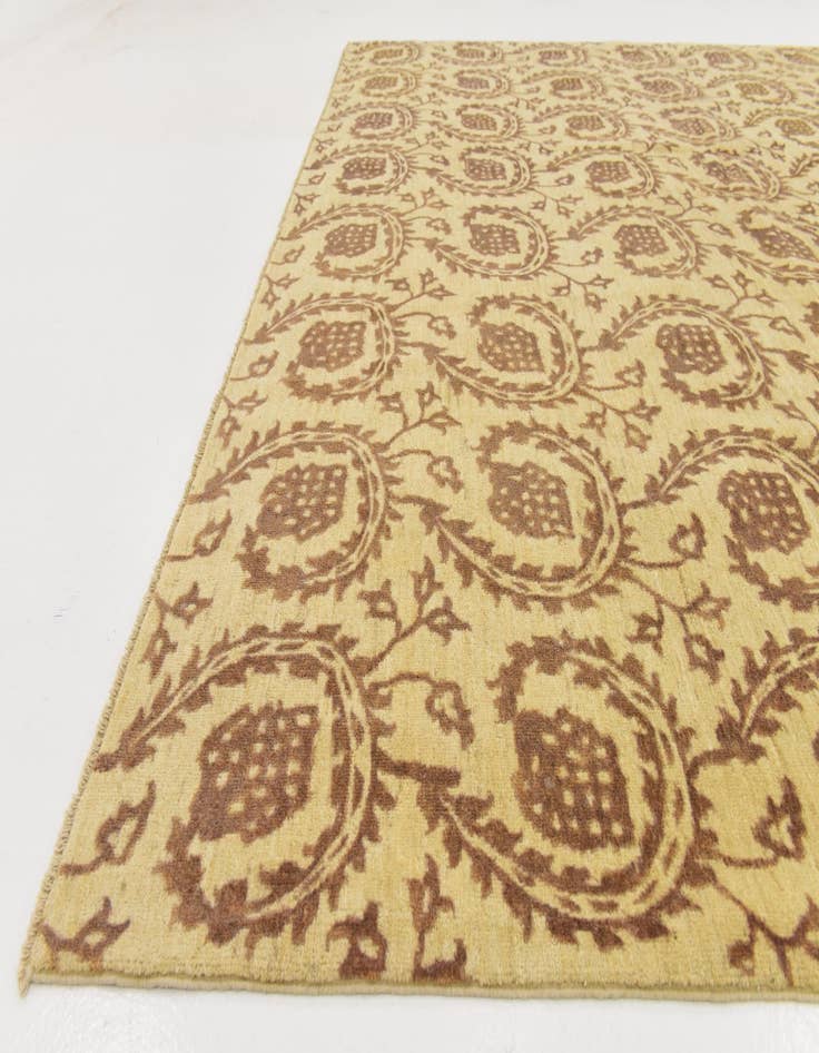 Detail image of 8' x 11' 2  Hand Knotted Peshawar Ziegler Rug