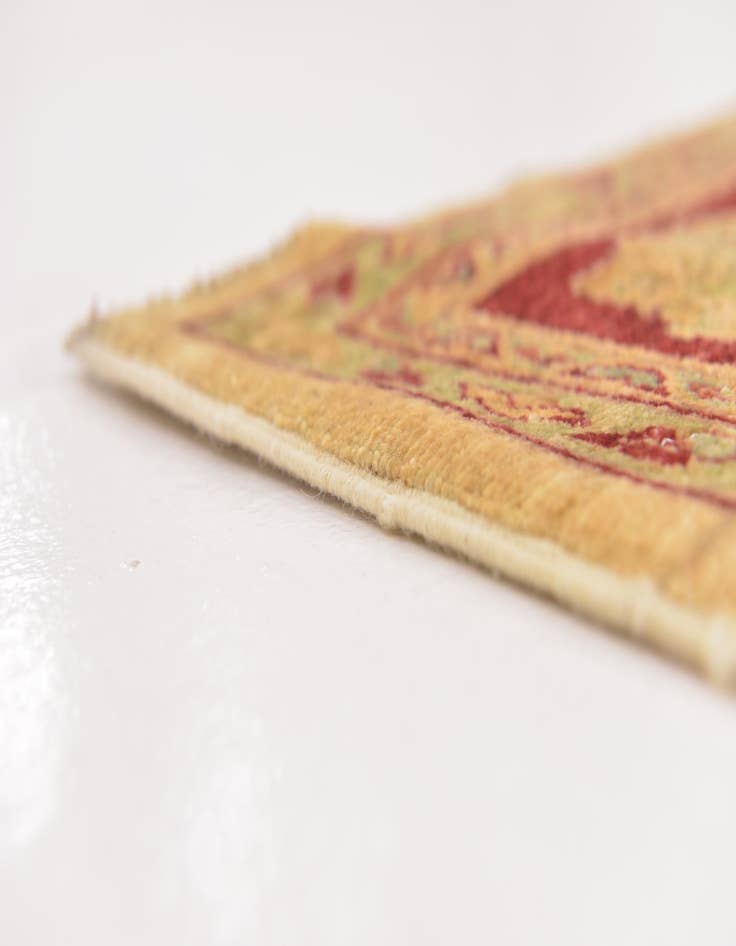 Detail image of 6' 6 x 8' 9  Hand Knotted Peshawar Ziegler Rug