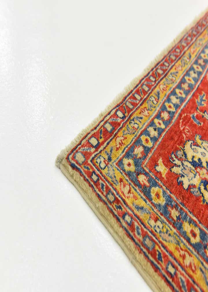 6' 3 x 10' 5 Hand Knotted Peshawar Ziegler Rug