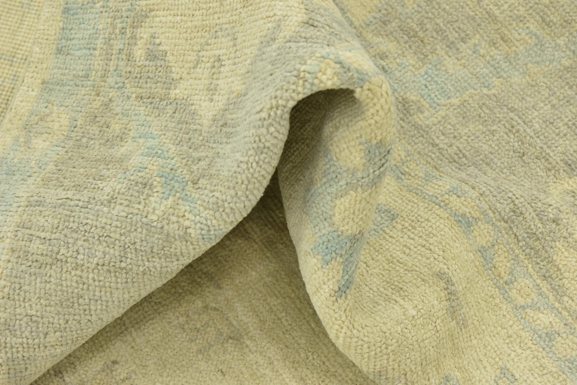 6' 7 x 9' 6 Hand Knotted Peshawar Ziegler Rug