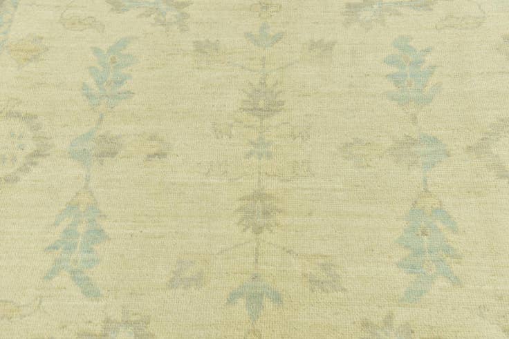 Detail image of 6' 7 x 9' 6 Hand Knotted Peshawar Ziegler Rug