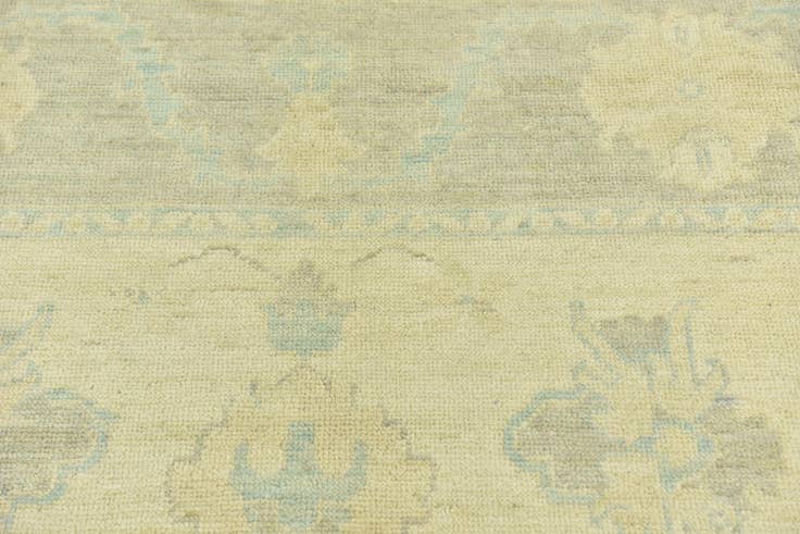 Detail image of 6' 7 x 9' 6 Hand Knotted Peshawar Ziegler Rug