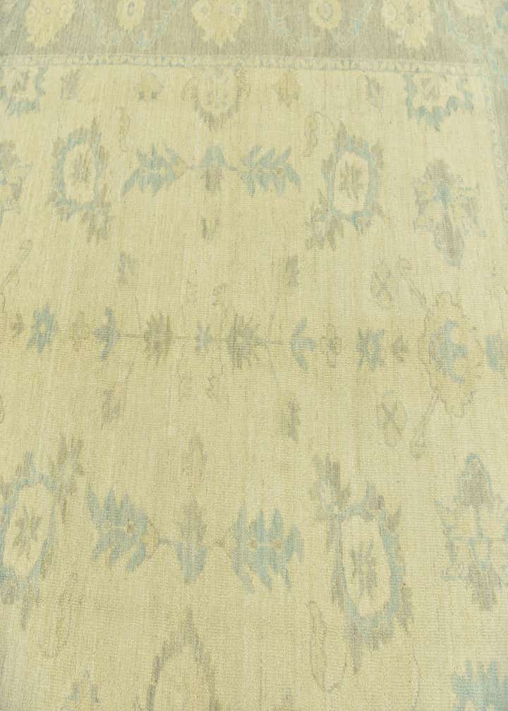 6' 7 x 9' 6 Hand Knotted Peshawar Ziegler Rug